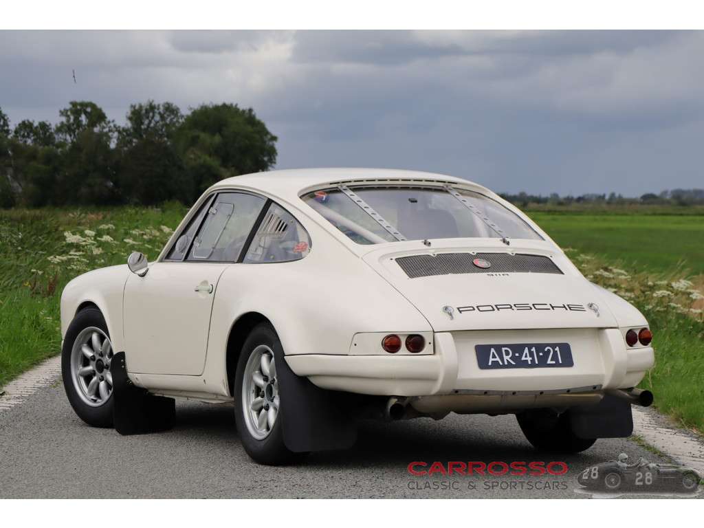 Extincteur voiture 911 Rallye chrome blanc