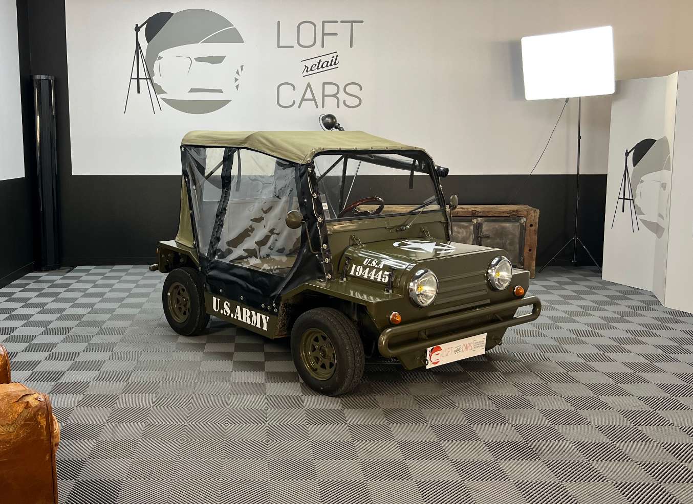 Mini moke Hrubon