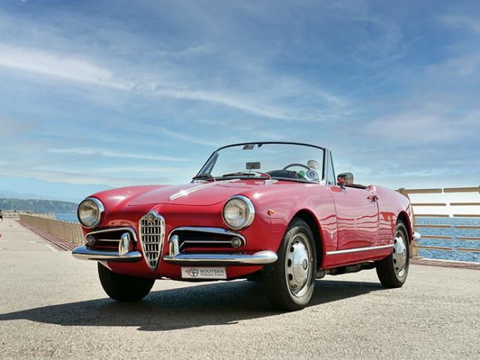 Alfa Roméo Giulietta Spider  de 1961