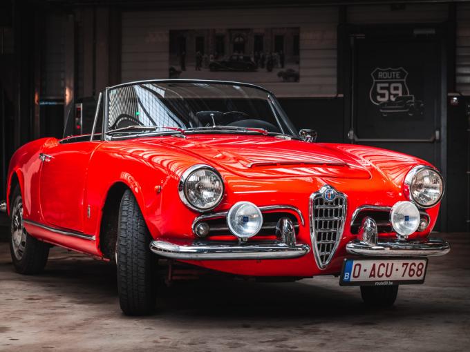 Alfa Roméo Giulia Spider 1600 de 1964