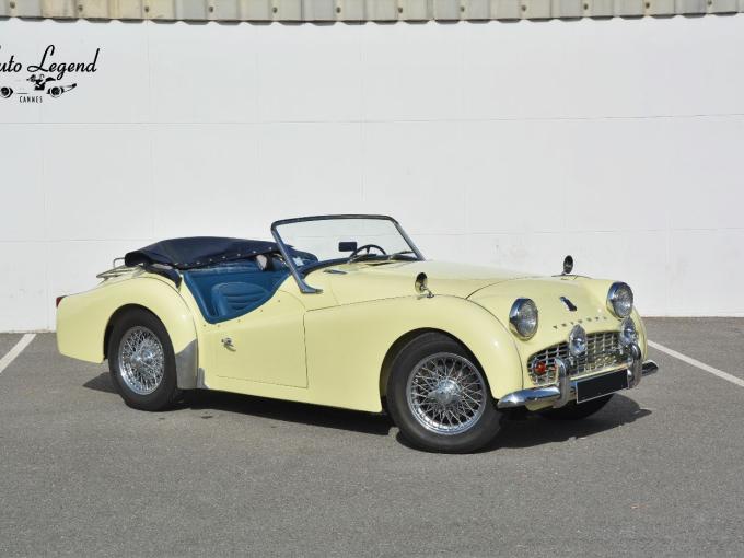 Triumph TR3 Capote + Hardtop  de 1961