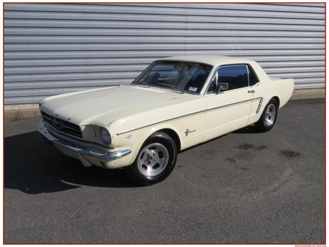 Ford Mustang Coupé V8 - 289 ci - 4,7 L de 1965