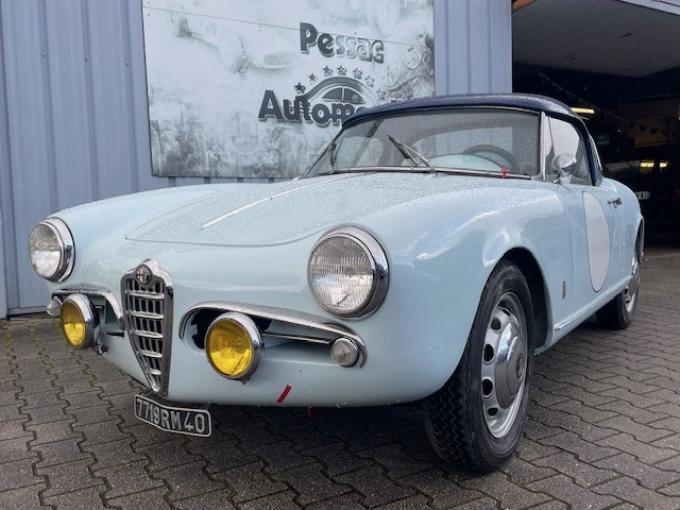 Alfa Roméo Giulietta Spider Veloce 750 F de 1958