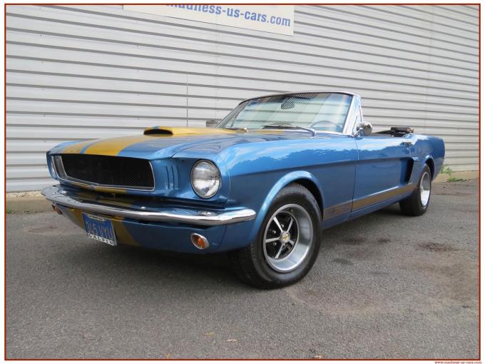 Ford Mustang V8 - 289 ci cabriolet Hertz de 1965