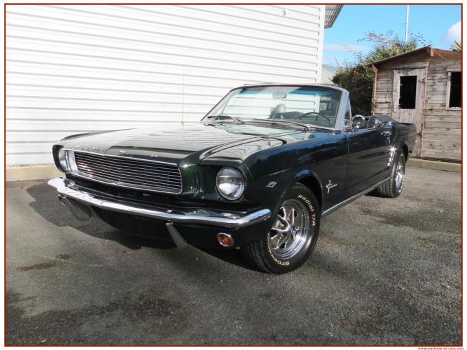 Ford Mustang V8 - 289 ci Cabriolet de 1966