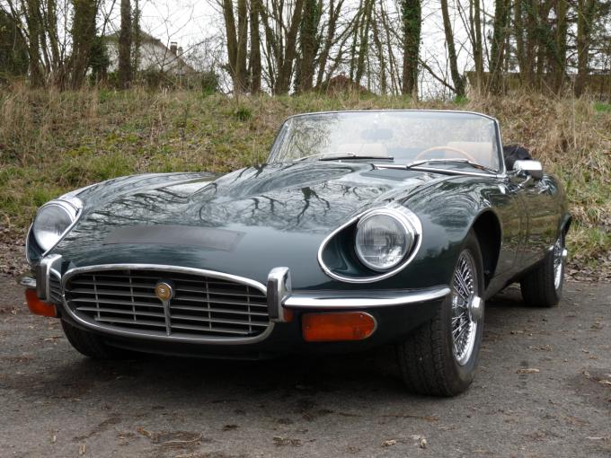 Jaguar Type E V12 Cabriolet de 1972