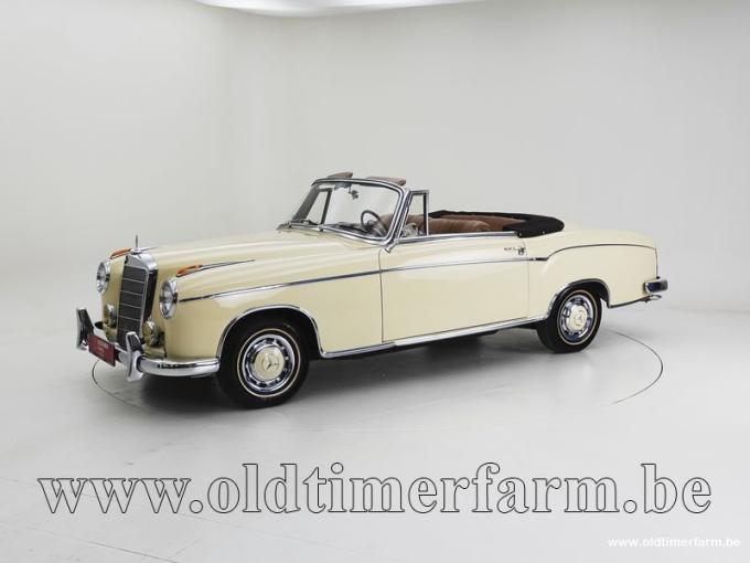 Mercedes-Benz Ponton 220 SE Cabriolet '61 CH3848 de 1961