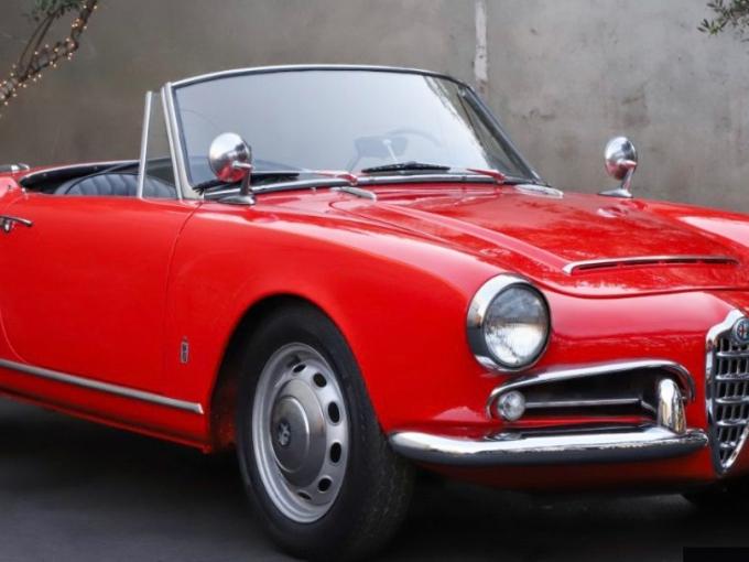 Alfa Roméo Giulia Spider 1600 de 1965