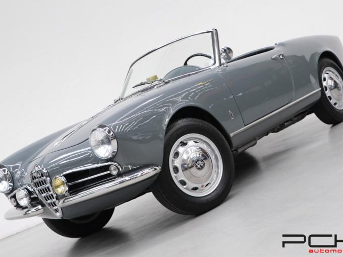 Alfa Roméo Giulietta Spider Veloce 750 F de 1958