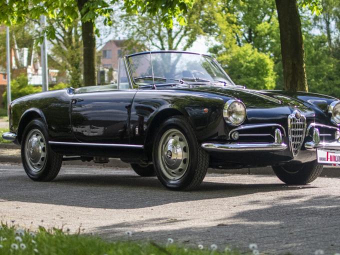 Alfa Roméo Giulietta Spider  de 1962