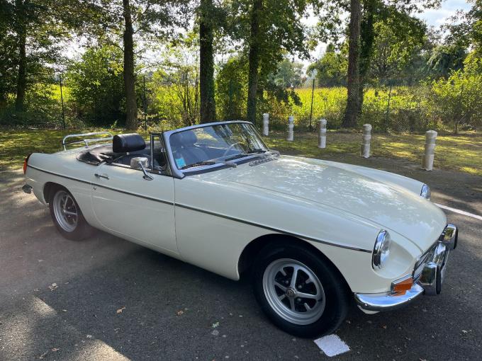 MG B roadster overdrive de 1972