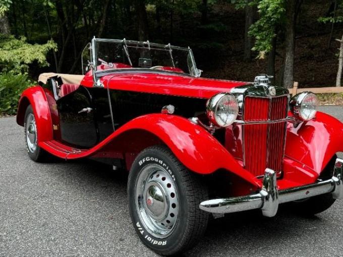 MG TD Supecharged de 1951