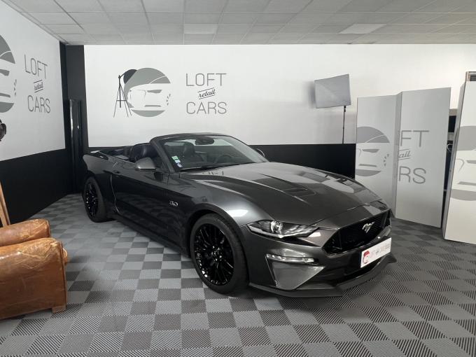 Ford Mustang V8 5.0 BVA10 GT Cabriolet de 2018
