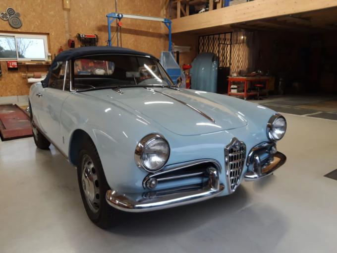 Alfa Roméo Giulietta Spider 1300 de 1960