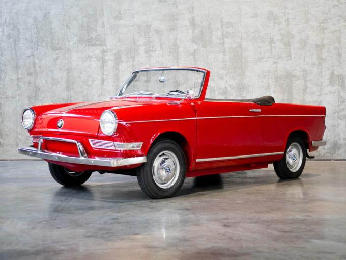 BMW 700 Cabriolet de 1965
