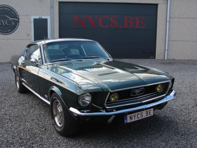 Ford Mustang V8 Fastback de 1968