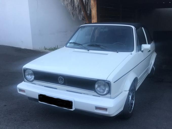 Volkswagen Golf Cabriolet Karman 1800 injection de 1988
