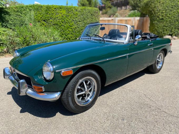 MG B cabriolet de 1973
