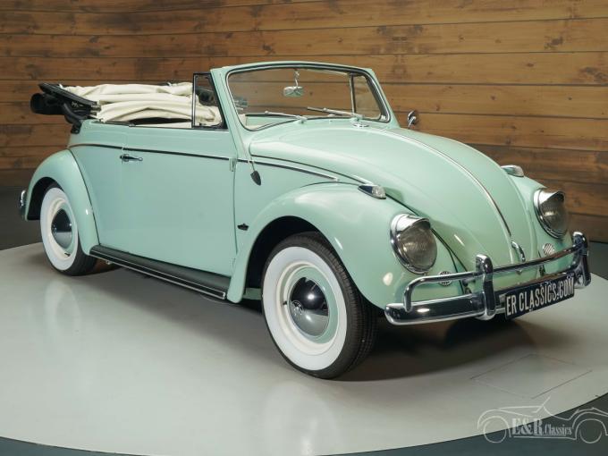 Volkswagen Coccinelle Cabriolet de 1963