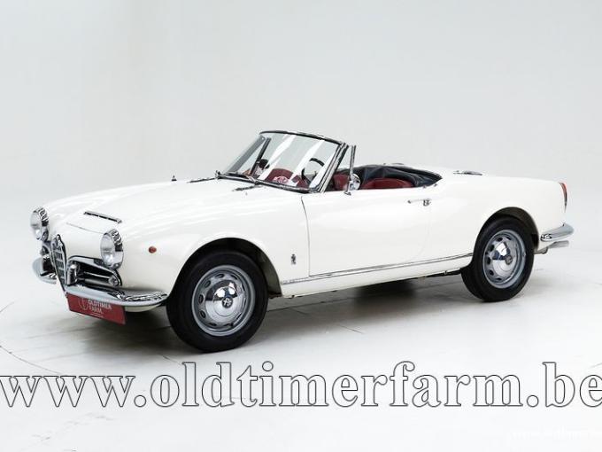 Alfa Roméo Giulia Spider 1600 '65 CH6255 de 1965