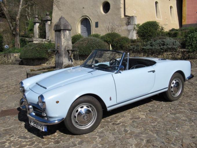 Alfa Roméo Giulia Spider VELOCE 1600 de 1965