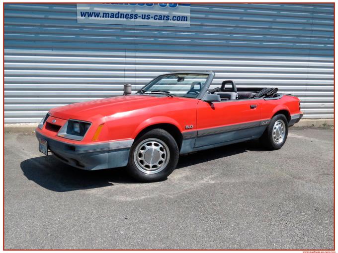 Ford Mustang GT Cabriolet de 1986
