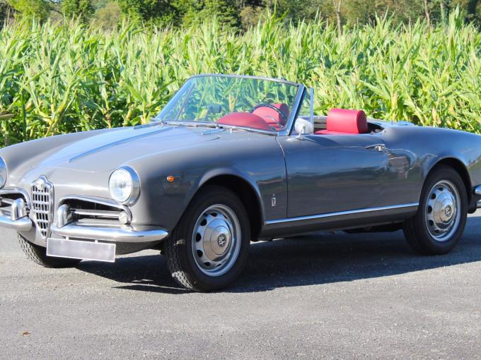 Alfa Roméo Giulietta Spider  de 1963
