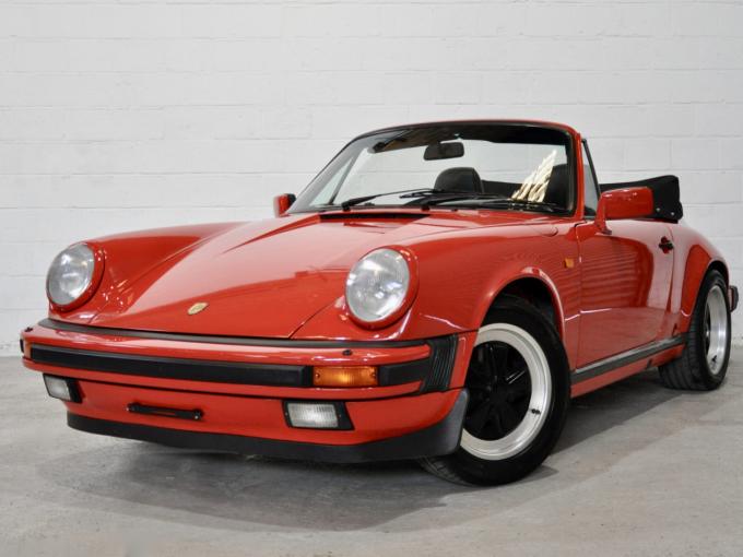 Porsche 911 3.2 231cv G50 Cabriolet de 1989