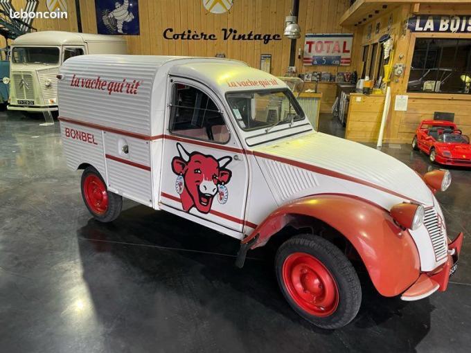 Citroen 2 CV AZU Vache qui rit de 1960