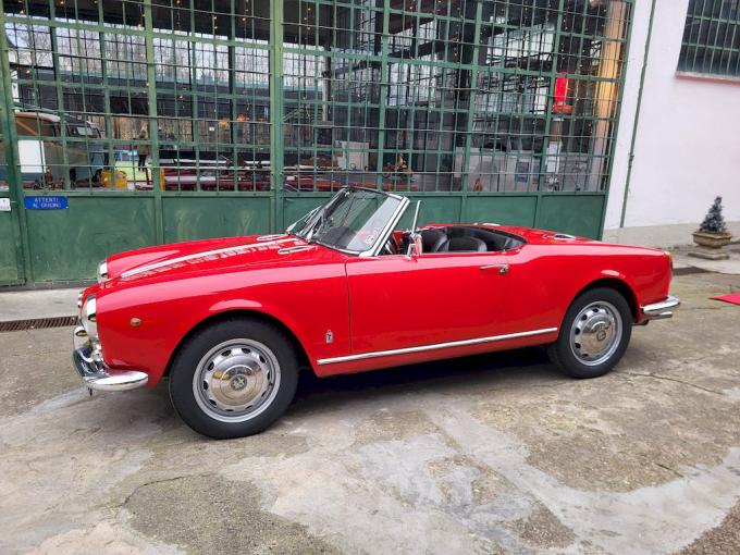 Alfa Roméo Giulietta Spider  de 1962