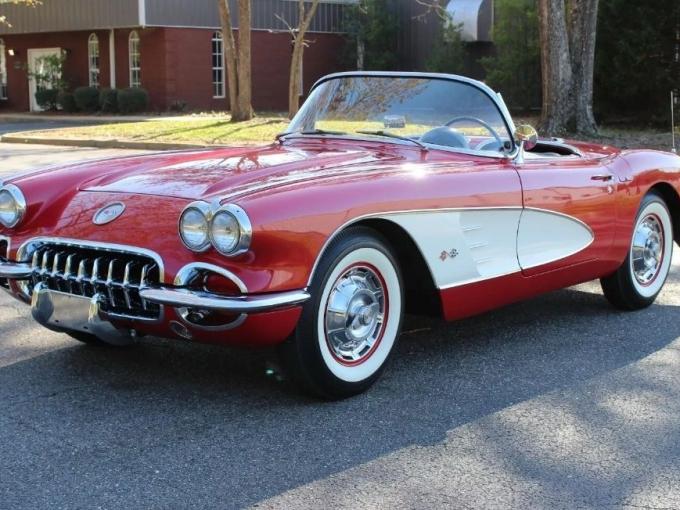 Chevrolet Corvette 283 V8 manuelle de 1960