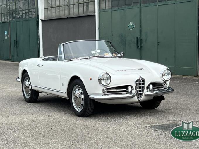 Alfa Roméo Giulia Spider 1600 S1 de 1962