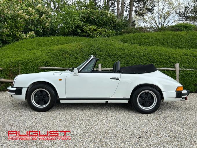 Porsche 911 Carrera 3.0 Cabriolet de 1986