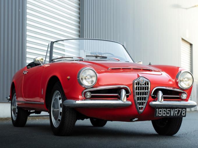 Alfa Roméo Giulia Spider 1600 de 1965