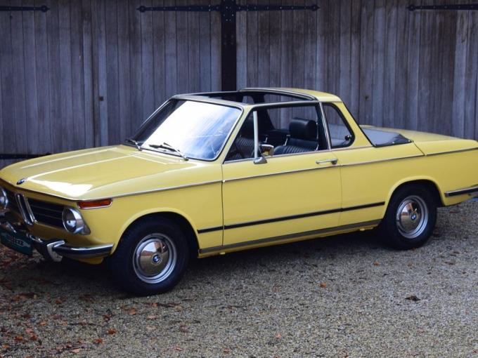 BMW 2002 Baur TC en état concours. de 1973