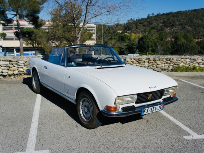 Peugeot 504 V6 CABRIOLET PININFARINA 136 CH de 1977