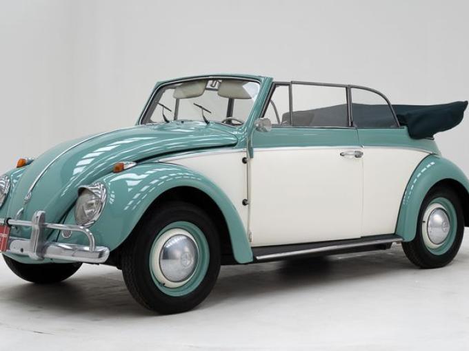 Volkswagen Coccinelle 1200 Cabrio '62 CH5236 de 1962
