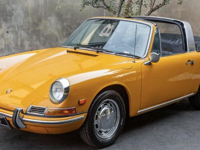 Porsche 912 Soft Window Targa de 1968