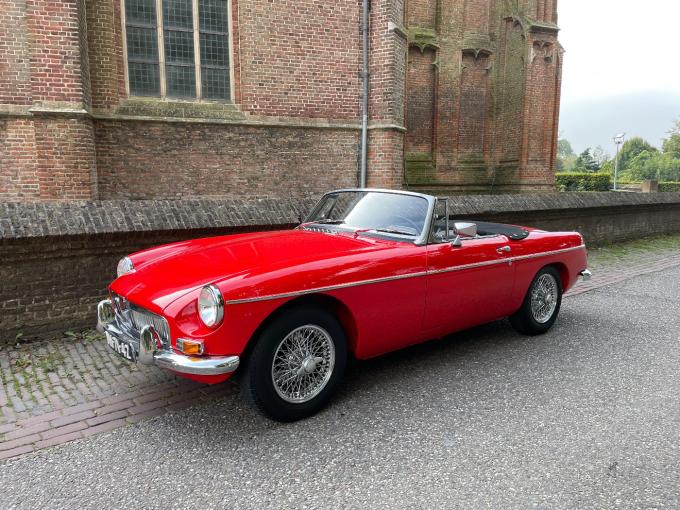 MG B roadster concours de 1963