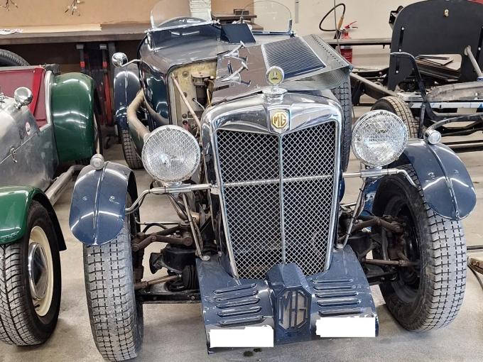 MG Type Q (recréation)  de 1947