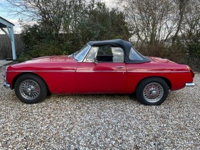MG B cabriolet de 1970