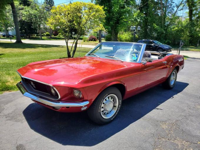 Ford Mustang V8 Convertible de 1969