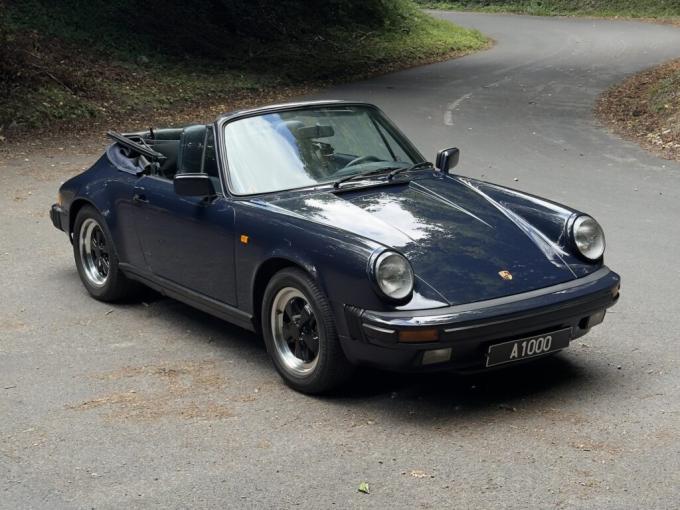 Porsche 911 3.2L Cabriolet de 1985