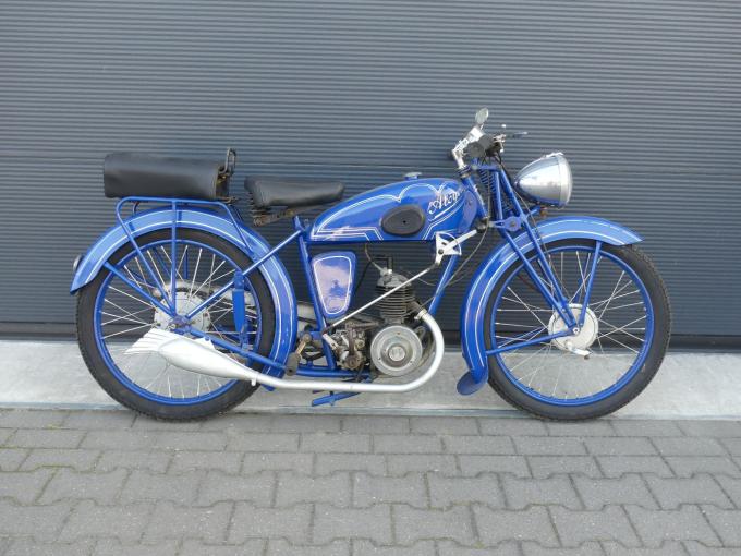 Moto  Alcyon 125cc de 1939