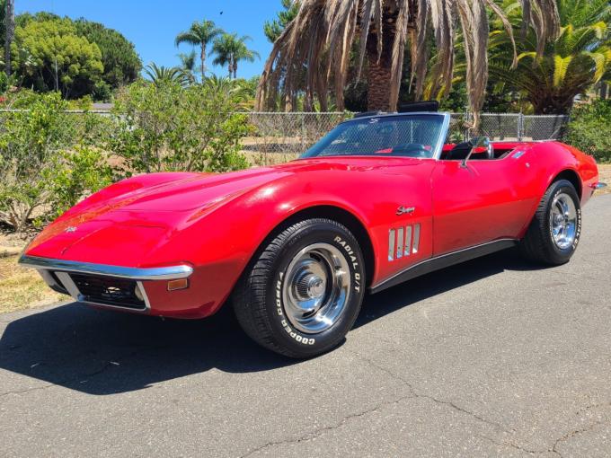 Chevrolet Corvette C3 cabriolet de 1969