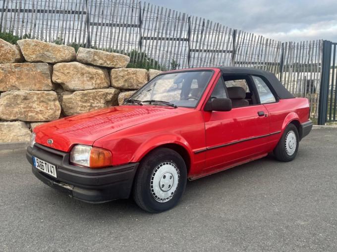 Ford Escort Cabriolet de 1988