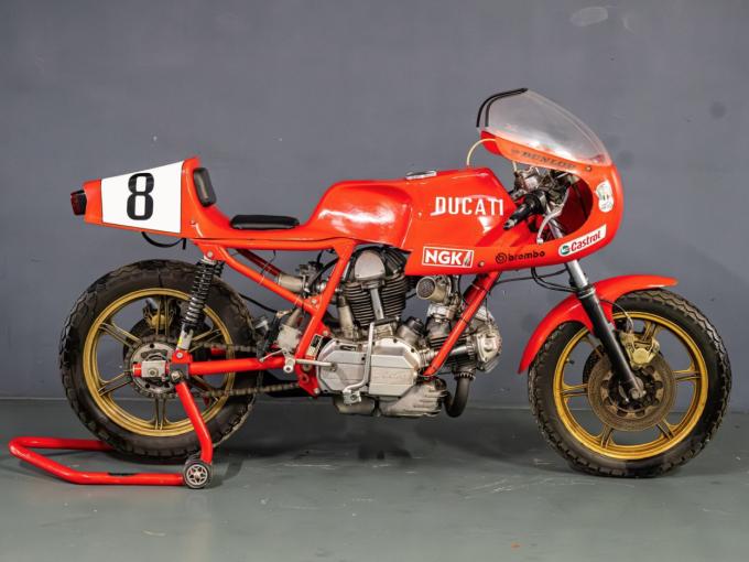 Moto Ducati 900 NCR Racer évocation de 1976