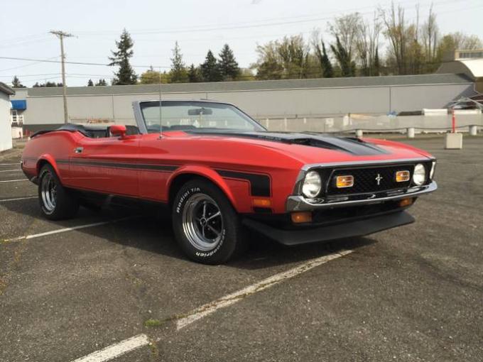 Ford Mustang V8 Cabriolet de 1972