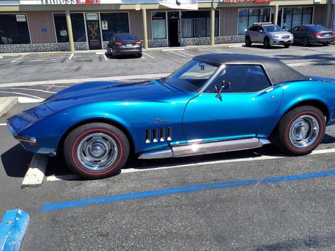 Chevrolet Corvette C3 Cabriolet de 1969
