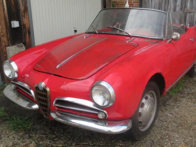 Alfa Roméo Giulietta spider de 1966